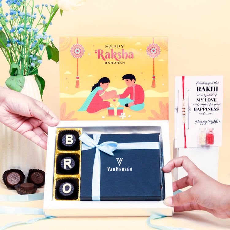 Choco Luxe Brother Rakhi Hamper1
