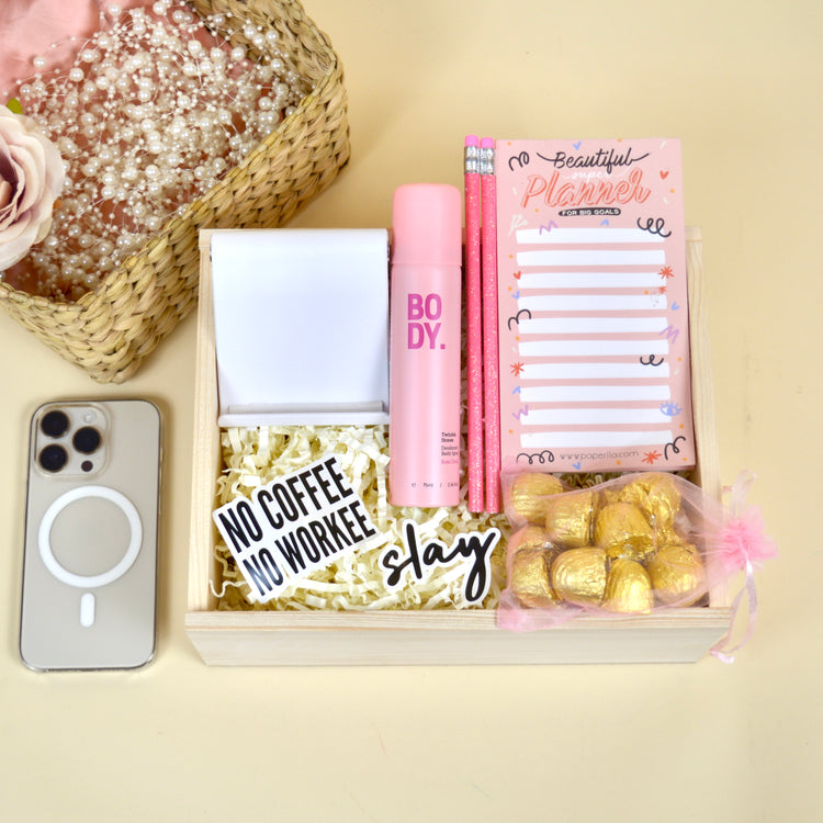 Workaholic Friend Hamper - Between Boxes Gifts