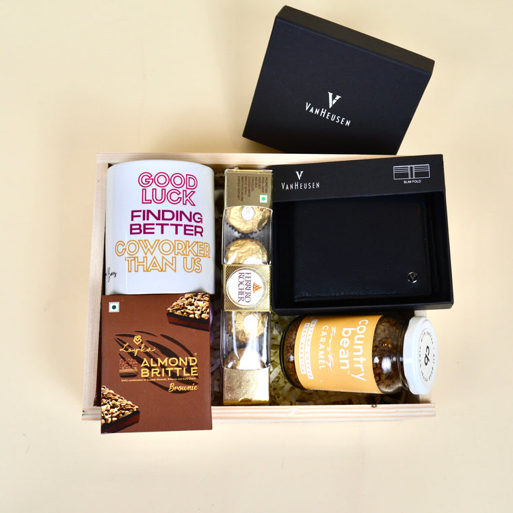 farewell gift hamper for friend