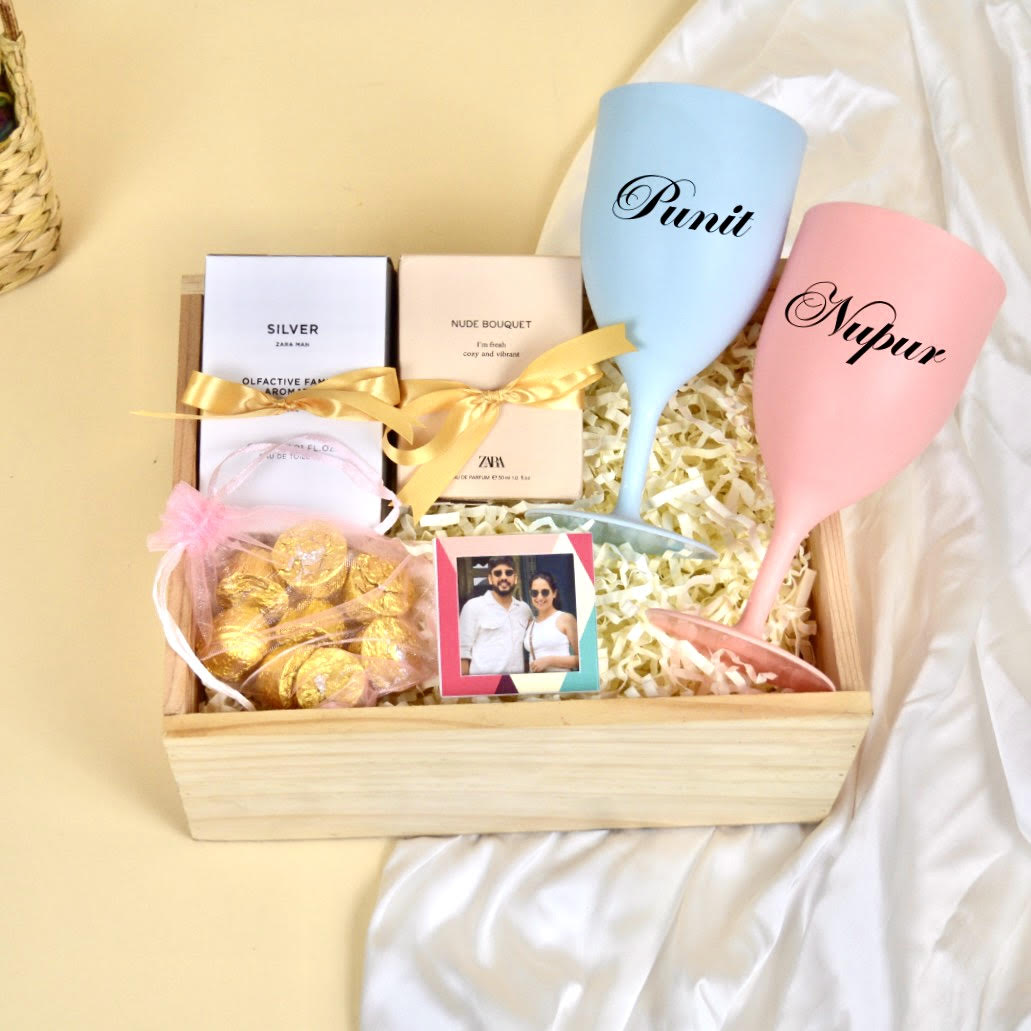 Cherished Love Rakhi hamper For Bhaiya and Bhabhi