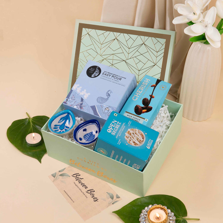 Azure Elegance Corporate Diwali Gift Box2