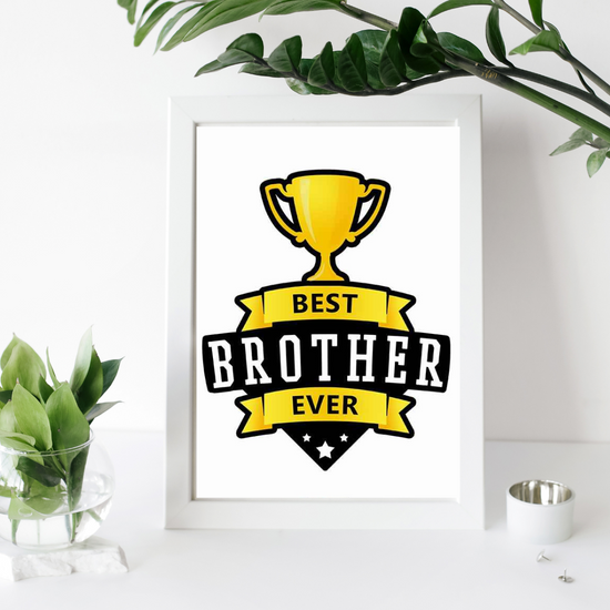 Best Brother Frame - Between Boxes Gifts