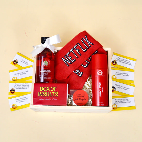 funny gift hamper for men