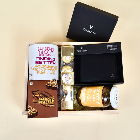 farewell gift hamper for friend