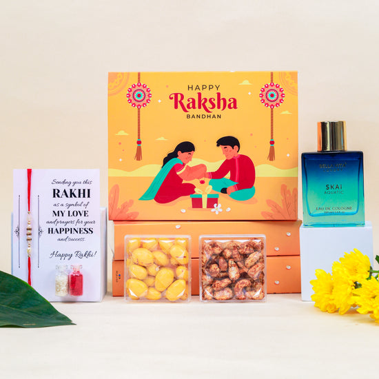 Nutty Elegance Bro Rakhi Box