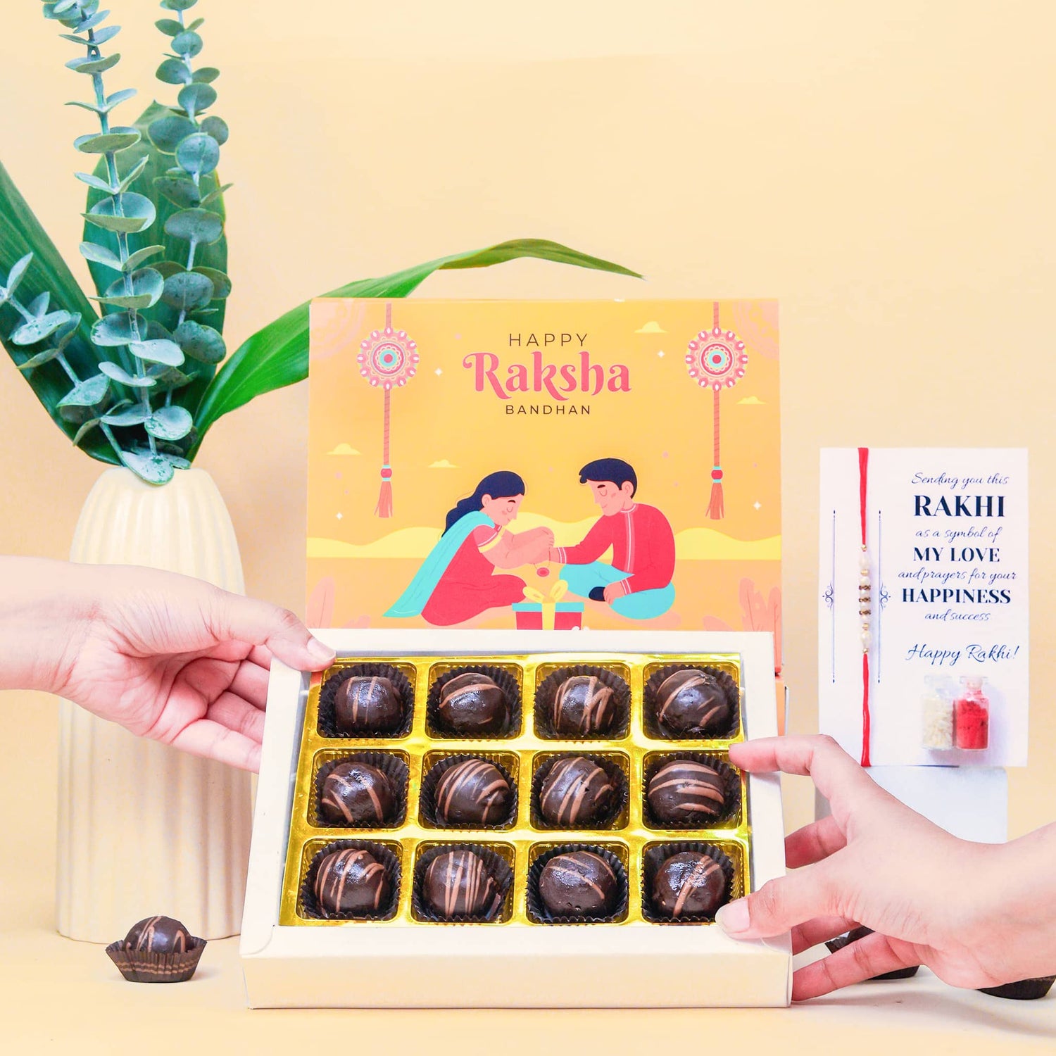 Luxury Chocolate Brother Rakhi Hamper