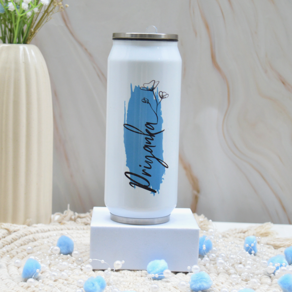 Personalized Metal Can Tumbler