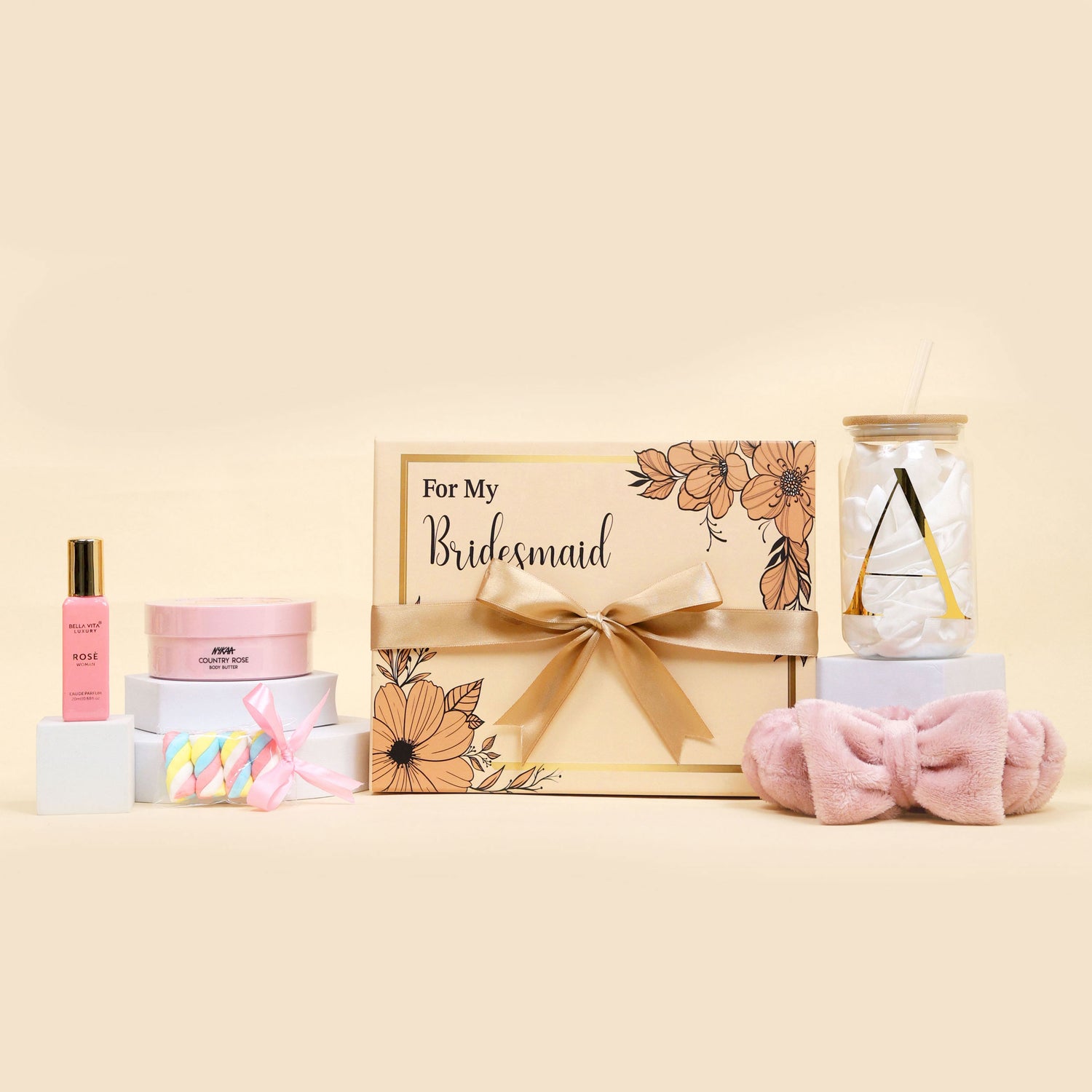 Rosy Radiance Bridesmaid Gift2 Box