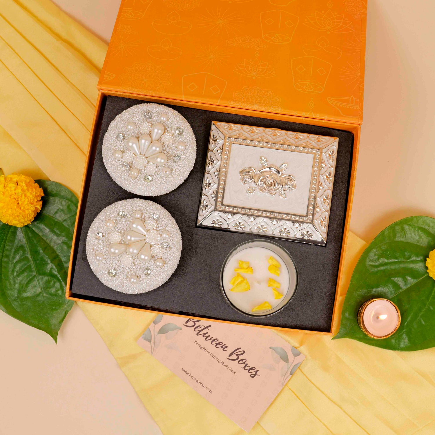 Silver Elegance Diwali Box1