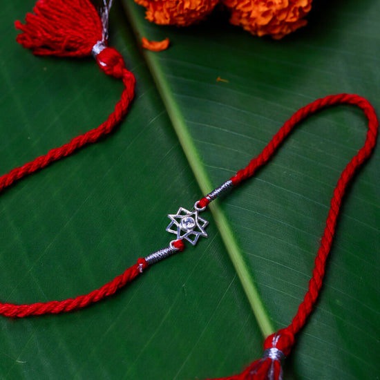 Silver Rakhi