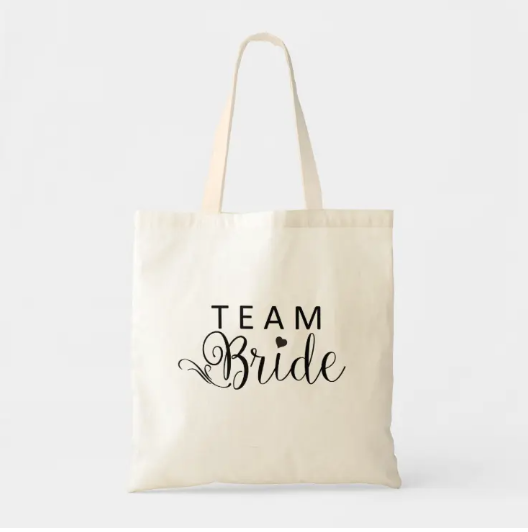 Team Bride Tote Bag