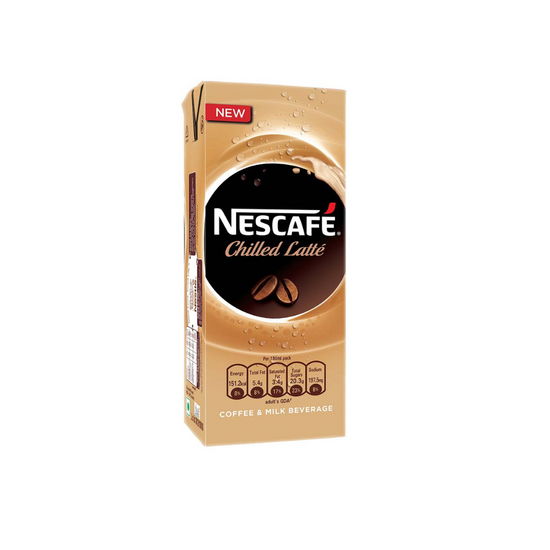 Nescafe Ready To Drink, Coffee Flavoured Milk - Iced Latte, 180ml, Tetra Pack