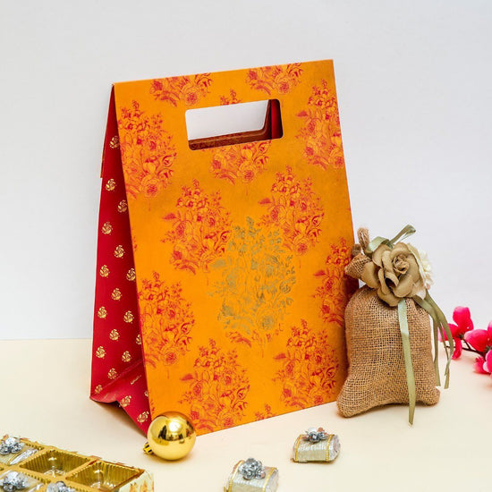 Carry Bag Return Favour - Orange - Between Boxes Gifts