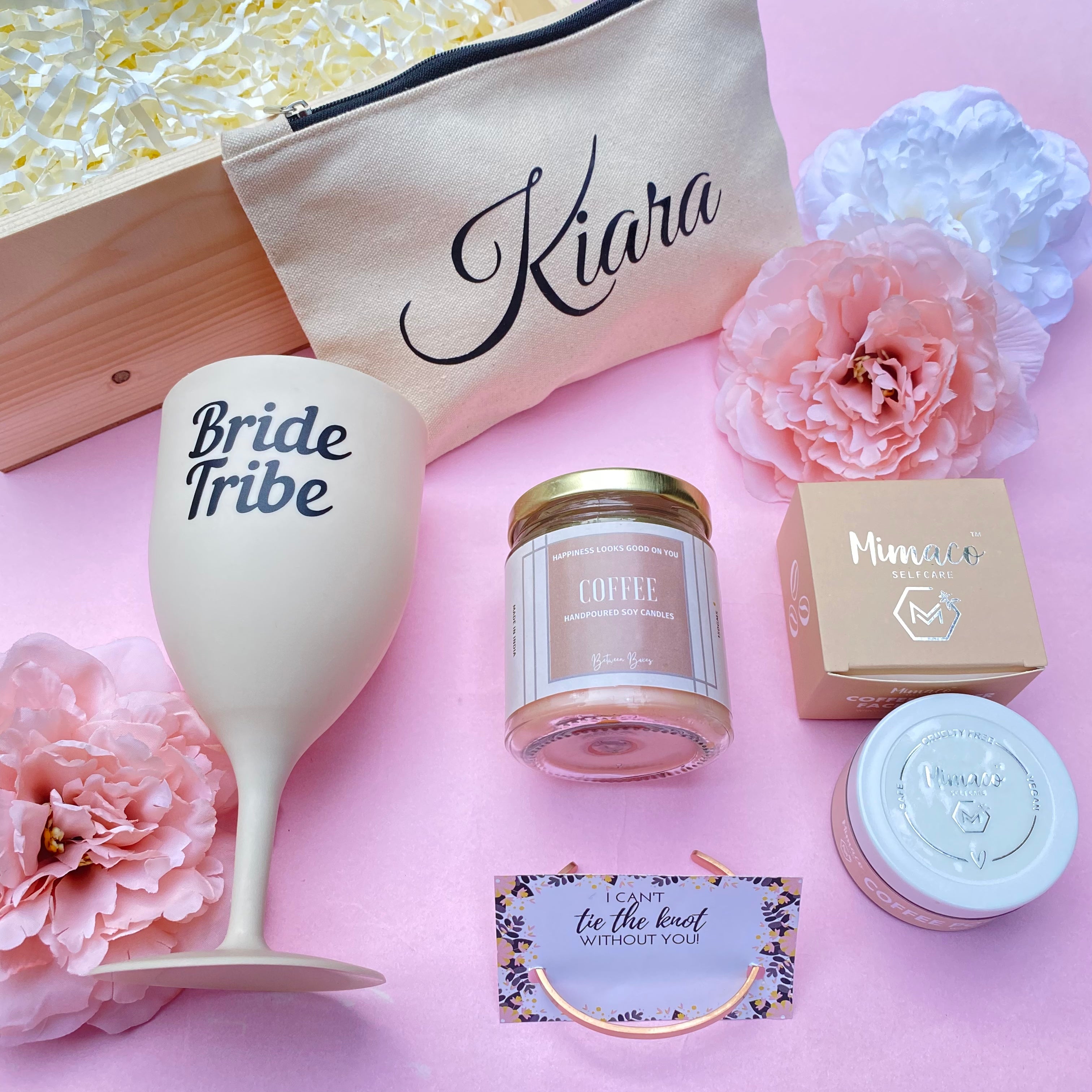 Build a Bridesmaid Gift Box options include Robe, Tumbler, Jewelry -  Bridesmaid Gifts Boutique